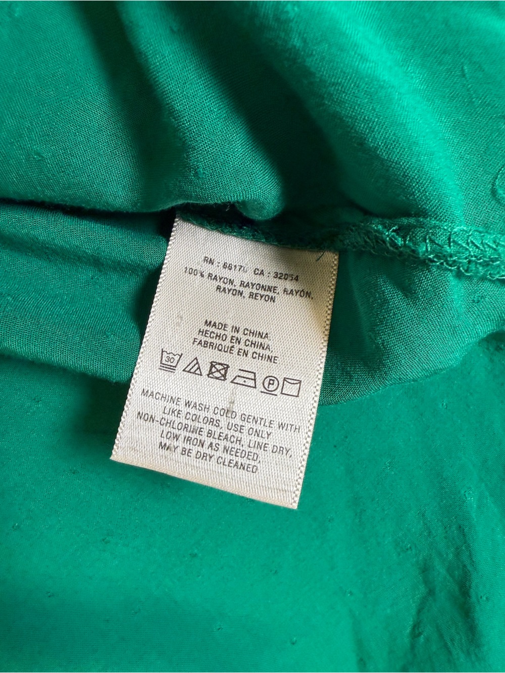 Women’s Anthropology Maeve Long Sleeve Blouse Size 0 in Emerald Green - Picture 5 of 8